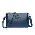 Versatile PU Crossbody Bag for Women Stylish High Quality Brand Design Zipper Solid Color Pattern Casual Daily Use Shoulder Bag