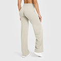 NCLAGEN Straight-Leg Pants Ultra Soft Butter Fabric Women's Mid-Waist Yoga Pants GYM Naked Feel Pilates Running Sport Trousers